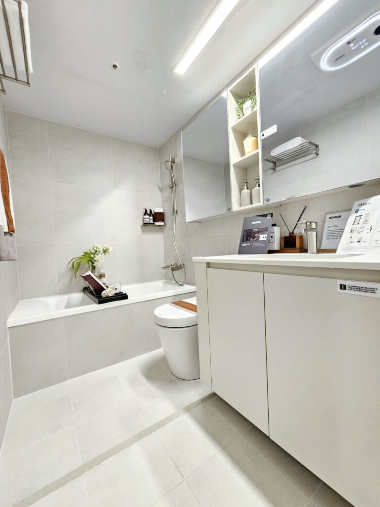 영통역자이 프라시엘 가족욕실