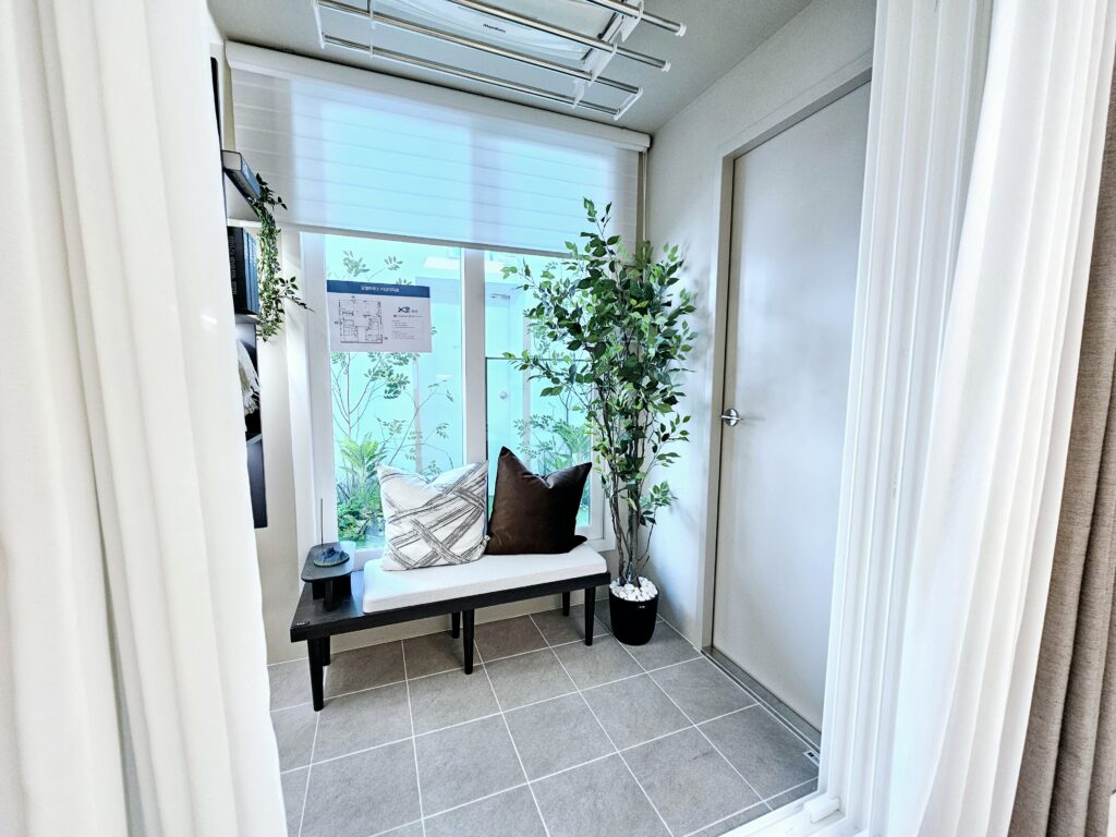 영통역자이 프라시엘 발코니 & 실외기실