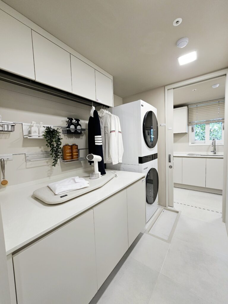 영통역자이 프라시엘 세탁실